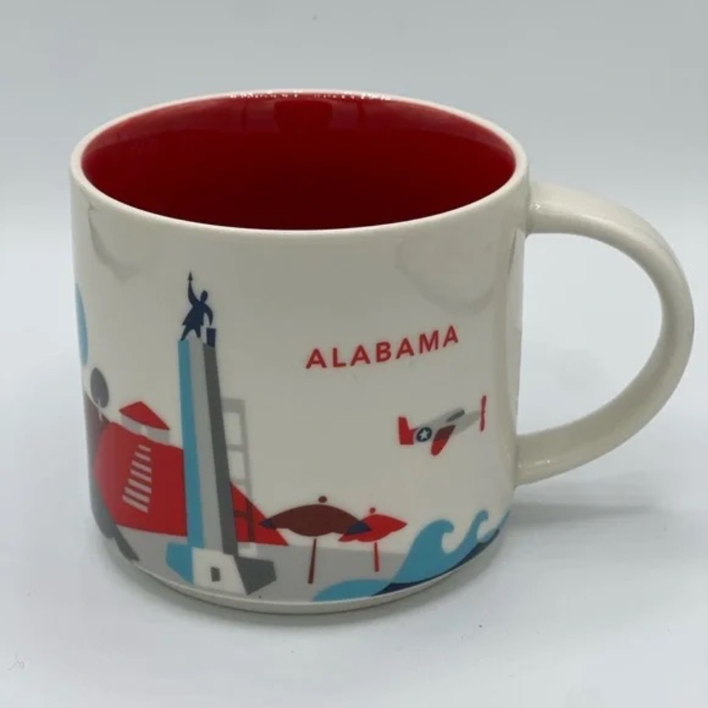 Starbucks You Are Here Alabama Mug 14oz, retired - Picture 8 of 12